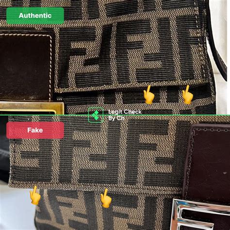 fake fendi backpack vs real|authentic fendi wallet.